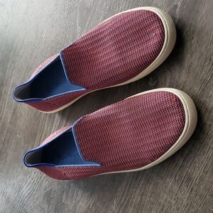 Rothy's Tangerine Print Retired Sneakers size 11